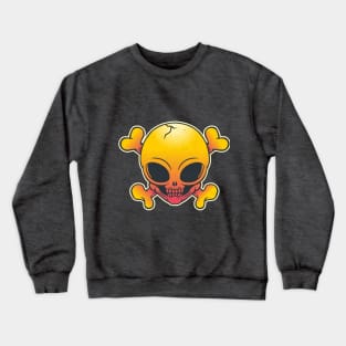 Alien Skull Crewneck Sweatshirt